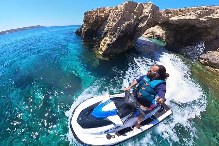 Malta Blue Lagoon Jet Ski Safari — 1-Hour Comino & South Gozo Adventure photo 4