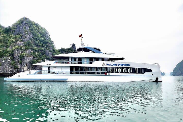 Halong Bay Symphony Luxury Day Cruise from International Cruise Port