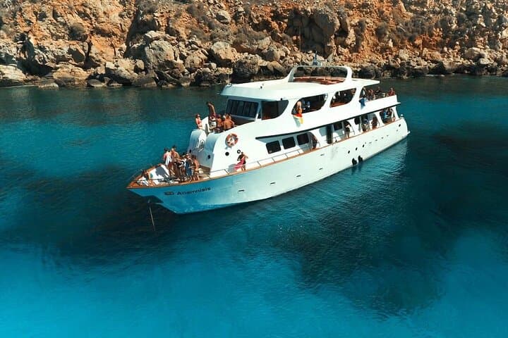 Sunset Luxury Yacht Protaras: BBQ Cruise, Blue Lagoon & Cape Greco Caves photo 6