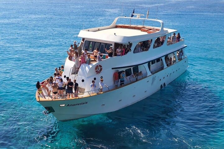 Sunset Luxury Yacht Protaras: BBQ Cruise, Blue Lagoon & Cape Greco Caves photo 2