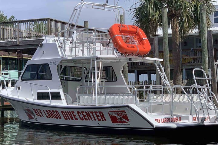 Two-Tank Reef Dive at Key Largo Marine Sanctuary — Boat Excursion to Shallow Wrecks & Coral