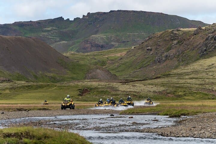 Volcanic Springs ATV Adventure from Reykjavik: Quad Across Lava Fields & Geothermal Steam photo 2
