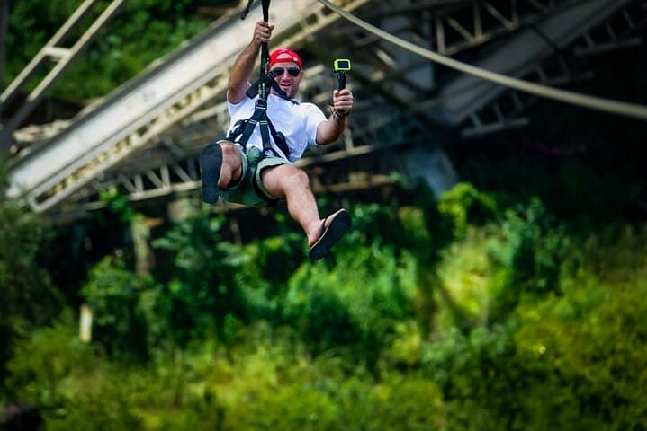 Experience the Thrill of the Victoria Falls Bridge Slide: The Longest Zipline Over Batoka Gorge photo 5