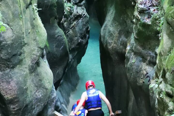 Canyoning Damajagua Waterfalls — Puerto Plata 27 Charcos with Zipline Option
