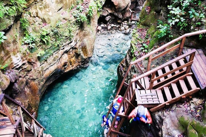 Canyoning Damajagua Waterfalls — Puerto Plata 27 Charcos with Zipline Option photo 5