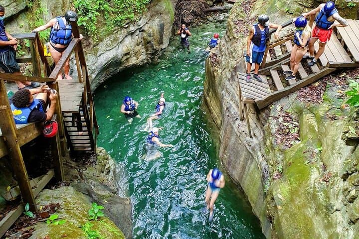 Canyoning Damajagua Waterfalls — Puerto Plata 27 Charcos with Zipline Option photo 6