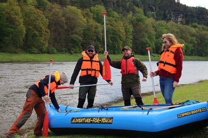 Canoe the Elbe: Sandstone Cliffs & Bastei Views in Saxon Switzerland photo 5