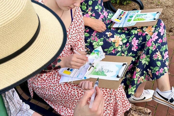 Paint the Maryland State House: Outdoor Watercolor Workshop in Annapolis photo 3