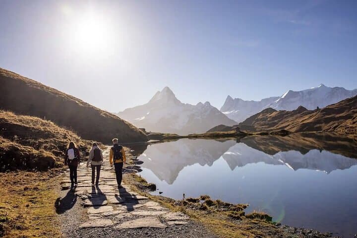 Zurich to Grindelwald First: Private Guided Day Trip to Bachalpsee & Trottibike Descent photo 1