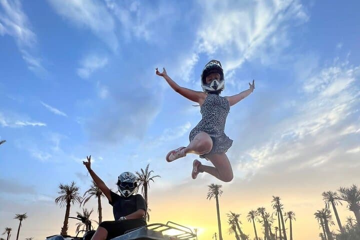 Sunset Quad and Camel Ride in Agafay Desert with Berber Dinner photo 6