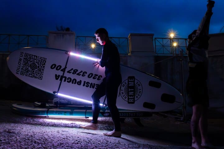 Luz: Sunset SUP Light Show & Coastal Aperitif in Monopoli photo 6