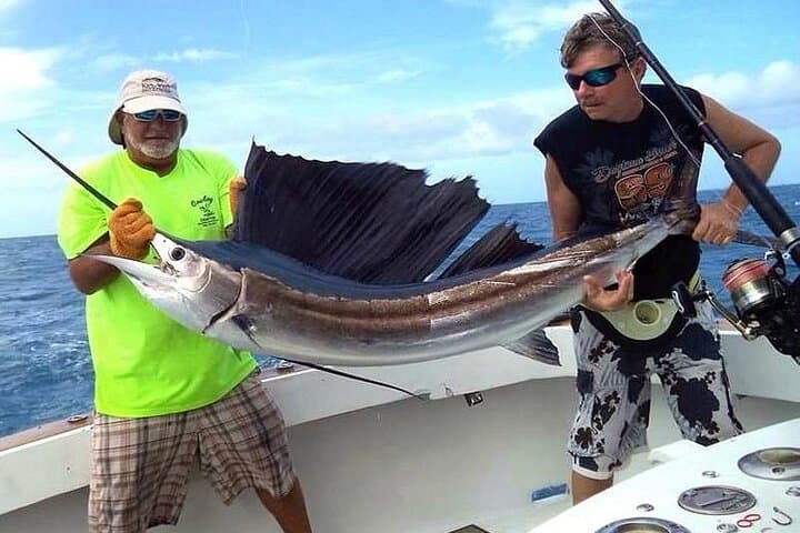 Key West Private Island & Fishing Charter on the 37ft Knotty Cowgirl