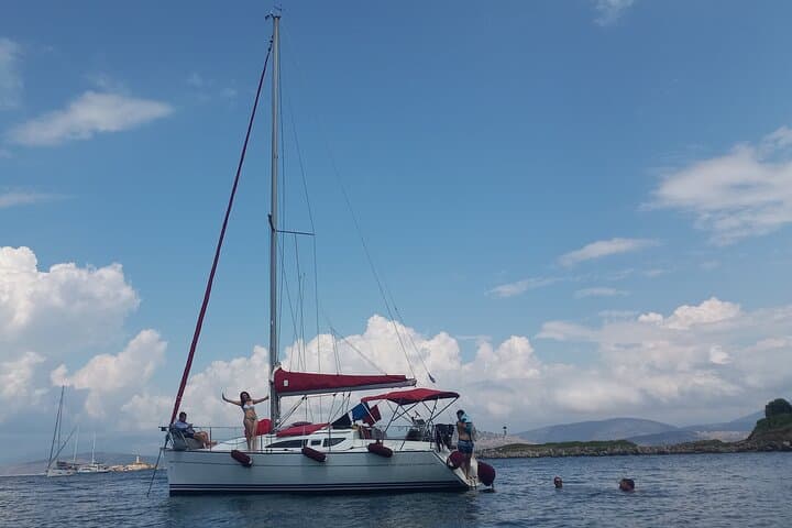 Private 4-Hour Sailboat Cruise from Gouvia: Swim & Snorkel Corfu's Coast photo 3