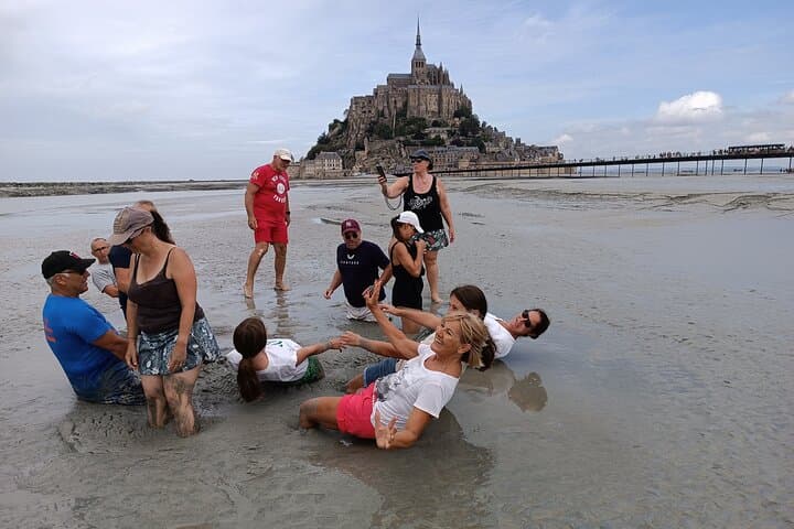 Wading the Quicksand at Mont Saint-Michel: Guided Bay Walk and Quicksand Demo photo 2