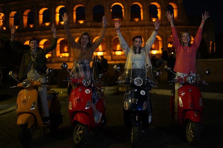 Rome by Vespa: Night Scooter Tour with Professional Photographer photo 5
