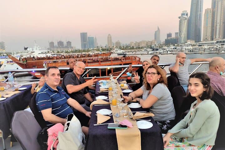Dubai Dhow Cruise Dinner: Skyline Views, Live Shows & International Buffet