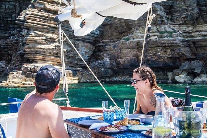 Sail a Classic 1930s Yacht Along Ibiza’s West Coast — Tapas, Open Bar & Snorkel Coves photo 3
