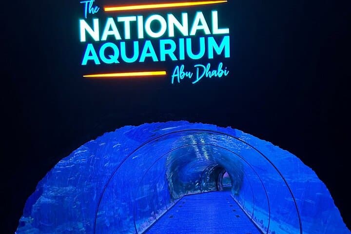 Visit The National Aquarium Abu Dhabi: Tickets, Glass Bridge & Behind-the-Scenes Tour photo 2