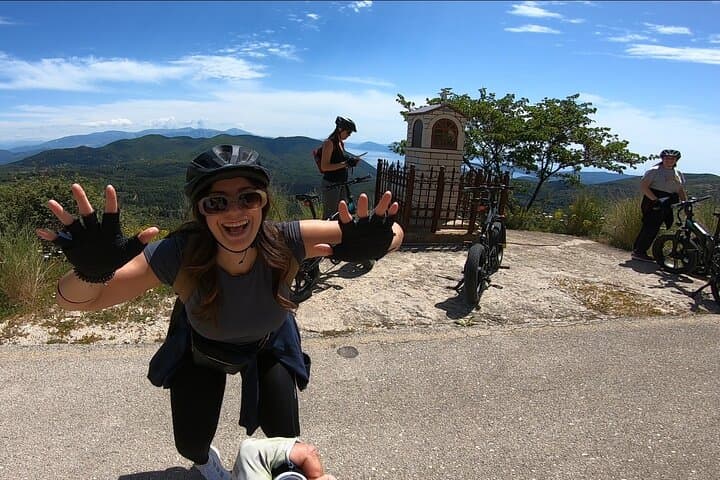 Lefkada Mountain E‑Fat Bike Tour — Karya Plateau Ride & Tasting photo 3