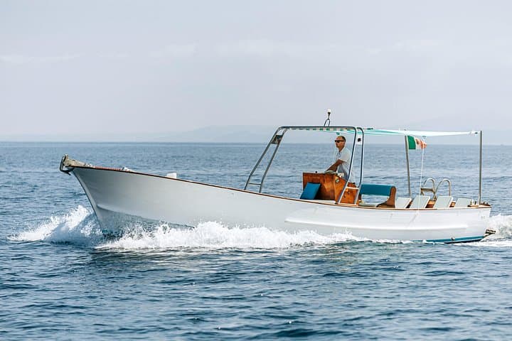 Private Ischia Boat Tour by Gozzo Aprea — Green Grotto, Sorgeto Springs & Sant'Angelo photo 2