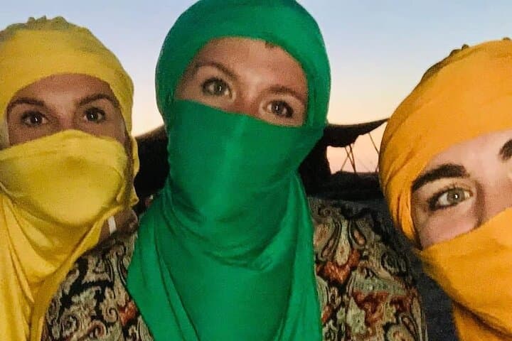 Sunset Camel Ride in Agafay Desert: Dinner & Pool Access Near Marrakech photo 3