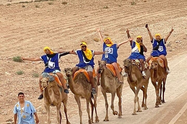 Sunset Camel Ride in Agafay Desert: Dinner & Pool Access Near Marrakech photo 5