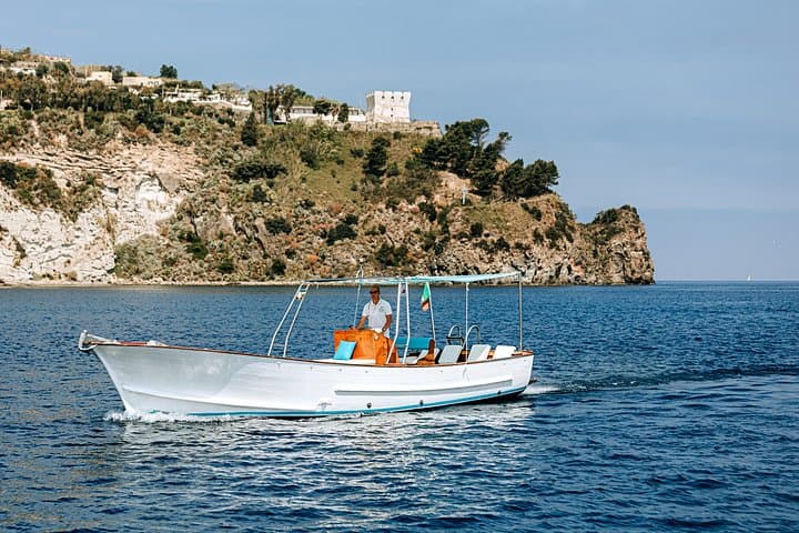 Private Ischia Boat Tour by Gozzo Aprea — Green Grotto, Sorgeto Springs & Sant'Angelo photo 4