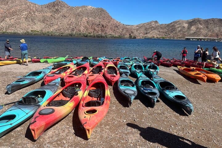 Paddle to Emerald Cave from Willow Beach: Self-Guided Kayak Rental on the Colorado River photo 5