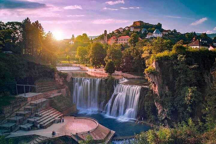 Day Trip from Sarajevo to Jajce & Travnik: Waterfalls, Pliva Lakes and Historic Watermills photo 3