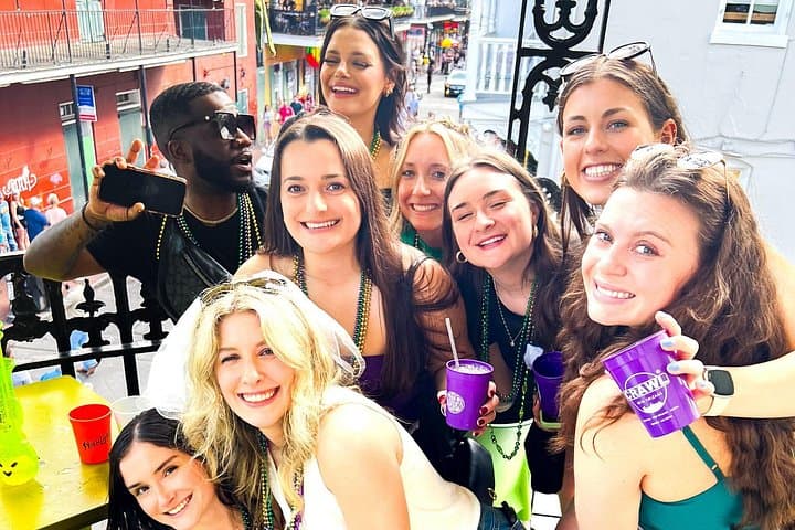 Bourbon Street Bar Crawl — Guided New Orleans Pub Tour with Shots & Souvenir Cup photo 1