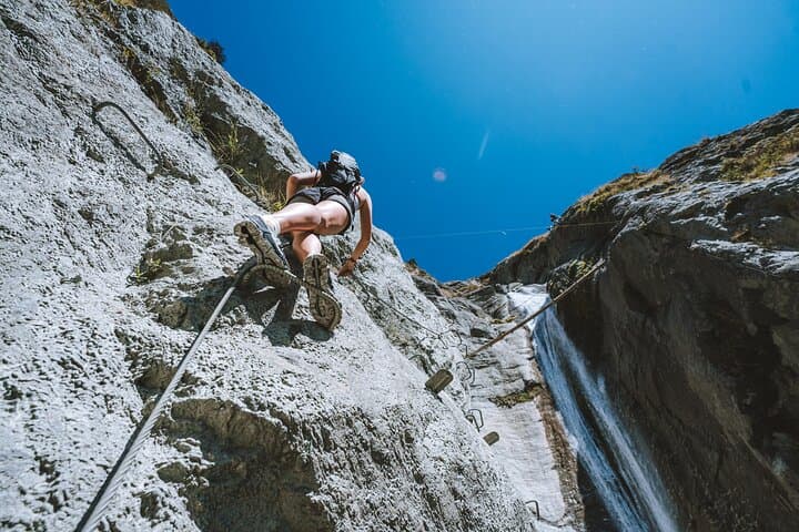 Wanaka Waterfall Via Ferrata: Half-Day Level 2 Waterfall Climb photo 3