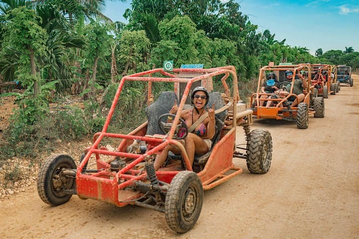 Punta Cana Buggy Adventure: Cenote Swim, Waterfalls & Dominican Village Experience photo 3