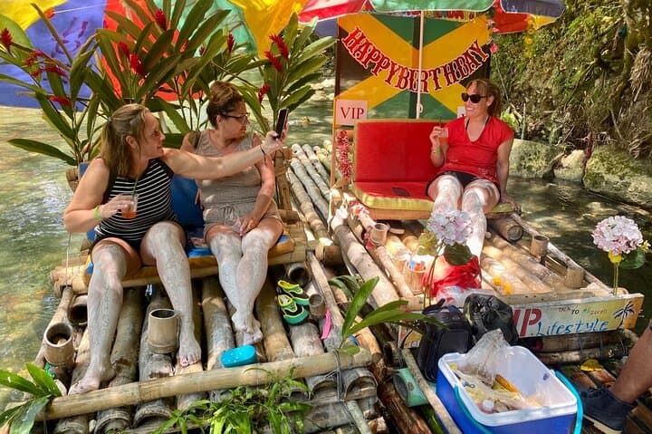 Montego Bay Night Rafting & Limestone Massage — Evening River Float Experience photo 6