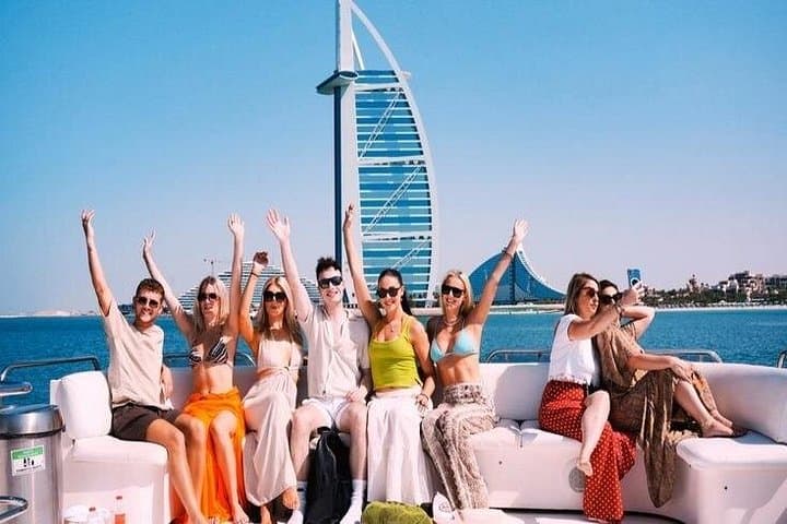 Dubai Marina Luxury Shared Yacht Cruise with Meals and Skyline Views photo 2