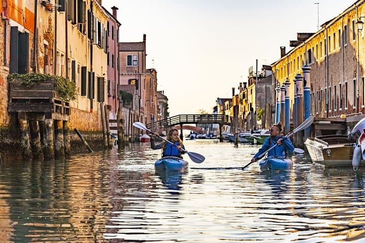 Private Family Kayaking Tour in Venice: Paddle the Arsenale & Castello Canals photo 1