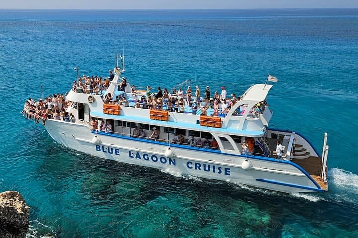Blue Lagoon & Turtle Cruise from Ayia Napa — Snorkel Konnos Bay & Cape Greco