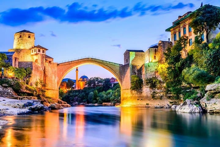 Mostar and Kravice Waterfalls Day Trip from Dubrovnik — Old Bridge, Blagaj & Swimming photo 1