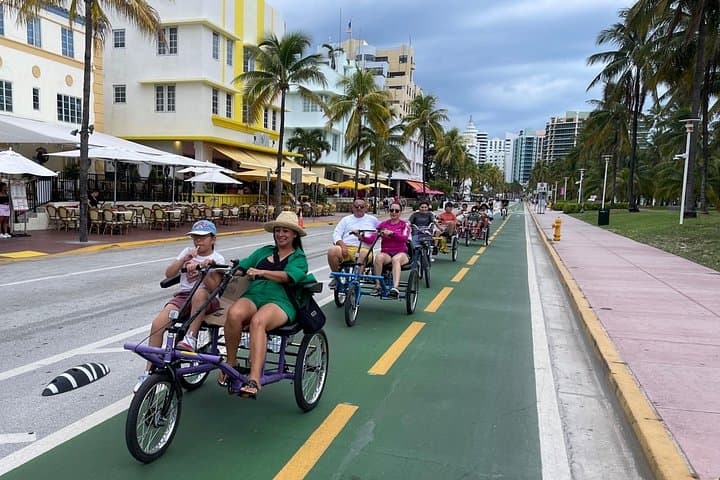 Electric Side-by-Side Trike Rentals on South Beach: Ride the Miami Beach Boardwalk photo 4