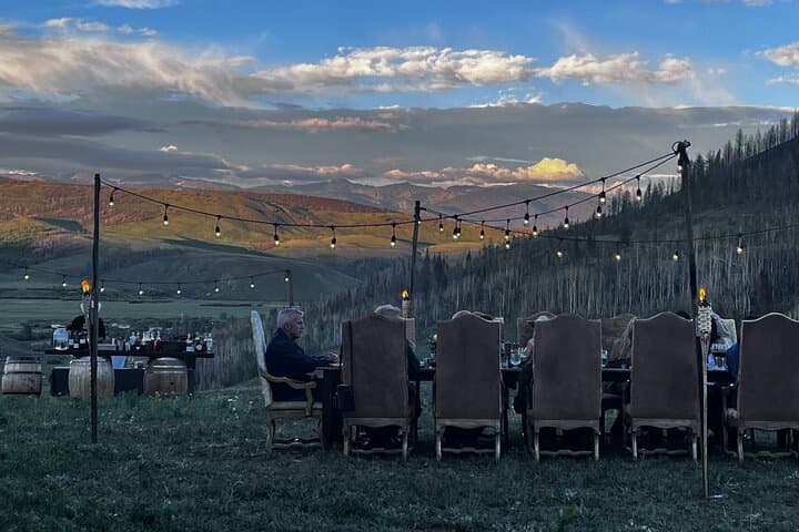 Colorado Cowboy Wood-Fired Dinner Experience in Granby