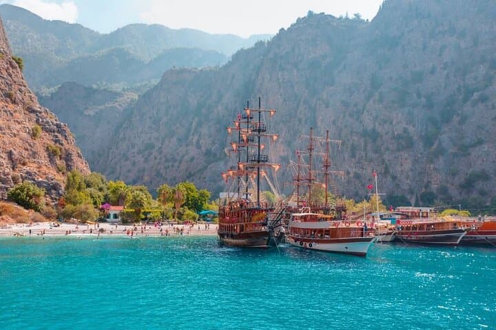 Oludeniz to Butterfly Valley: Half-Day Boat Tour with Lunch and Beach Stops photo 4
