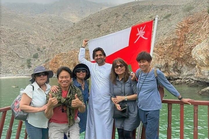 Musandam Dibba Dhow Cruise: Snorkeling, Swimming & Buffet Lunch from Dubai