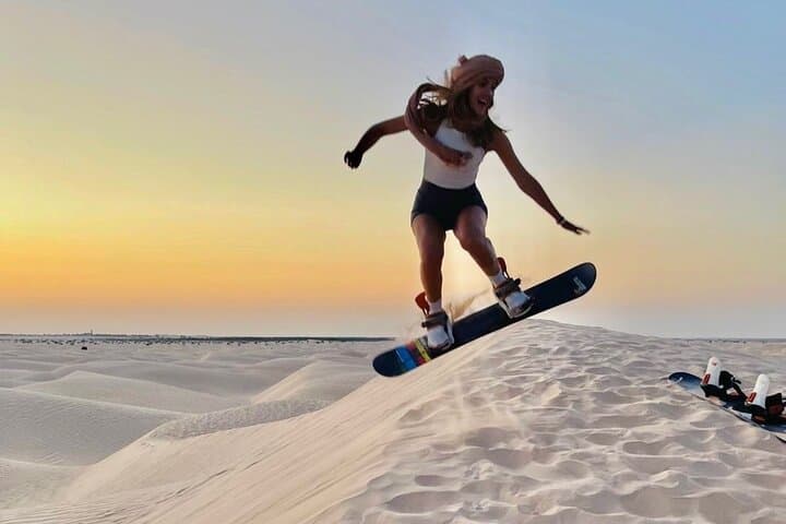 Dromedary Desert Expedition in Djerba: Camel Trek, Night Camp & Sandboarding photo 4