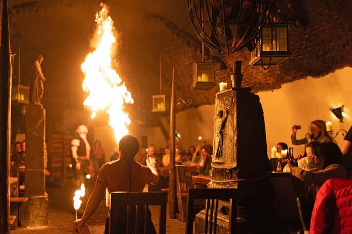 Medieval Feast at Dětenice: Castle Tour, Brewery Tasting & Tavern Dinner from Prague