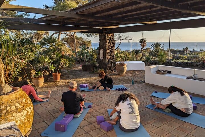 Seaside Yoga in Pantelleria: Vinyasa, Hatha, Yin & Mantras Over Olive Groves photo 2