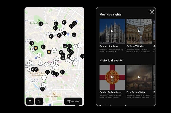 Explore Milan at Your Pace: Self-Guided Audio Tour with 100 Stories photo 3