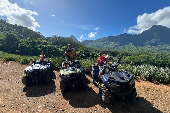 Moorea ATV Adventure: Pineapple Fields, Belvedere Lookout and Magic Mountain (3.5 Hours) photo 5