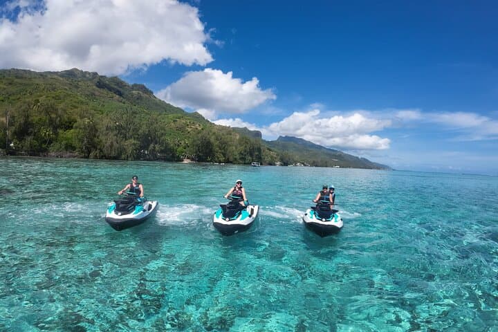 Moorea Jet Ski Tour: 4-Hour Solo or Twin Island Snorkel & Wildlife photo 1