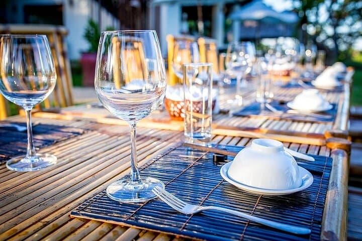 Romantic Dinner on the Paddy Field in Hoi An: Sunset Basket Boat & Bamboo BBQ photo 3