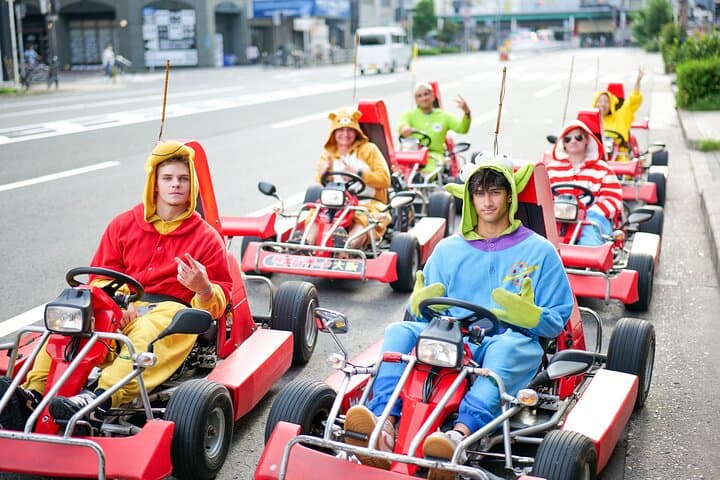 Osaka Go-Kart Tour in Costume — Drive Dotonbori & Namba Streets photo 3