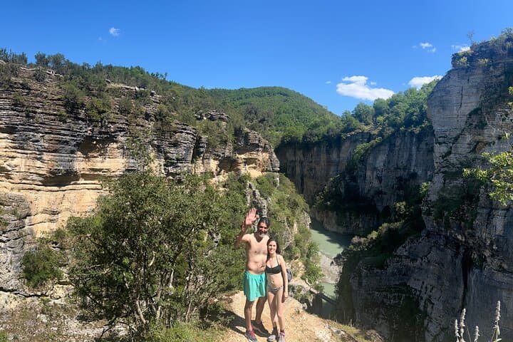 Osumi Canyon and Bogova Waterfall Day Tour from Berat